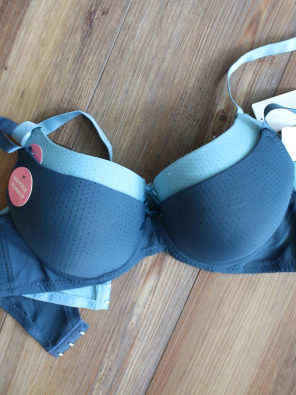 NWT Viola's Secret Gentle Push Up Underwire Bra Lot Set Of 2 Blue Size 36C